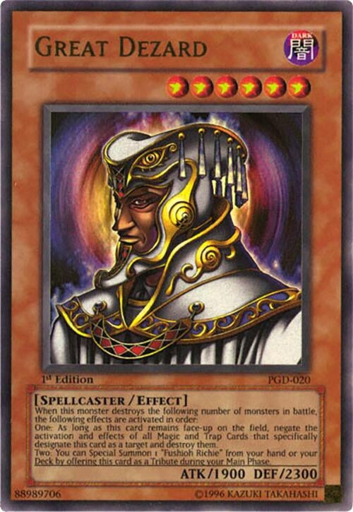 Image for Great Dezard (Pharaonic Guardian) (PGD-020) - YuGiOh