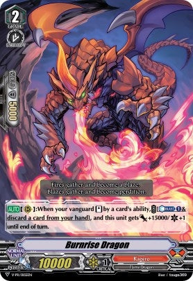 Image for Burnrise Dragon (V Promo Cards) (V-PR/0155EN) - Cardfight Vanguard