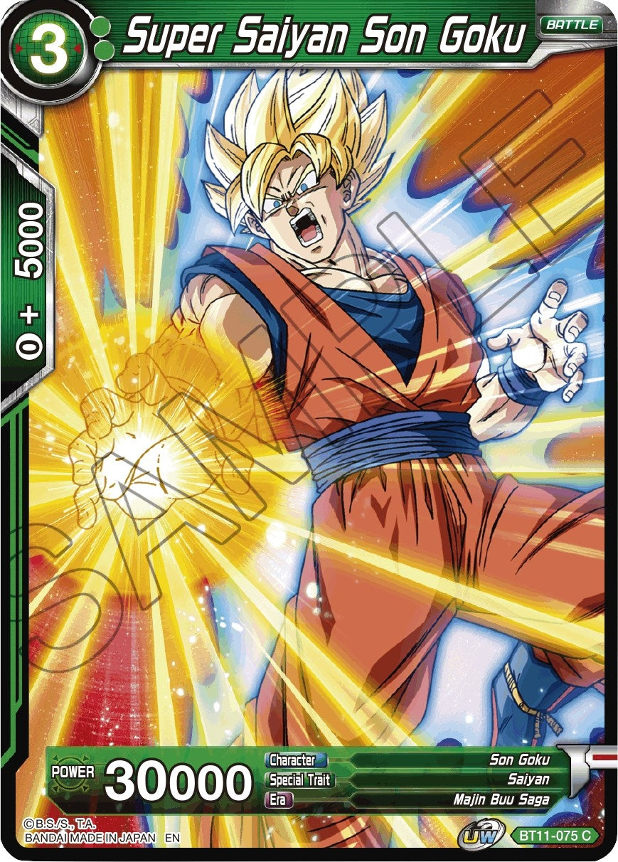 Image for Super Saiyan Son Goku (Vermilion Bloodline) (BT11-075) - Dragon Ball Super: Masters