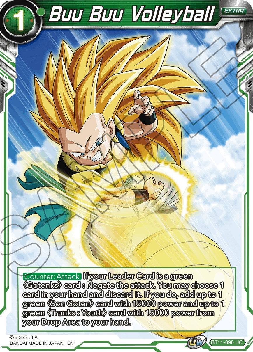 Image for Buu Buu Volleyball (Vermilion Bloodline) (BT11-090) - Dragon Ball Super: Masters