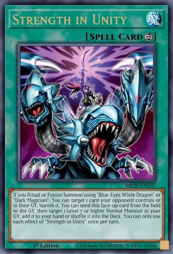 Image for Strength in Unity (2020 Tin of Lost Memories) (MP20-EN247) - YuGiOh