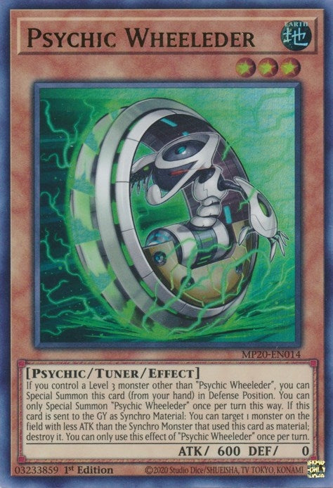 Image for Psychic Wheeleder (2020 Tin of Lost Memories) (MP20-EN014) - YuGiOh
