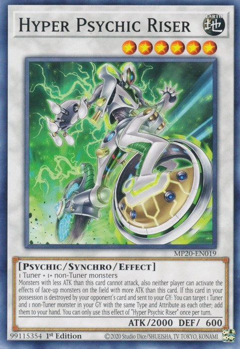 Image for Hyper Psychic Riser (2020 Tin of Lost Memories) (MP20-EN019) - YuGiOh