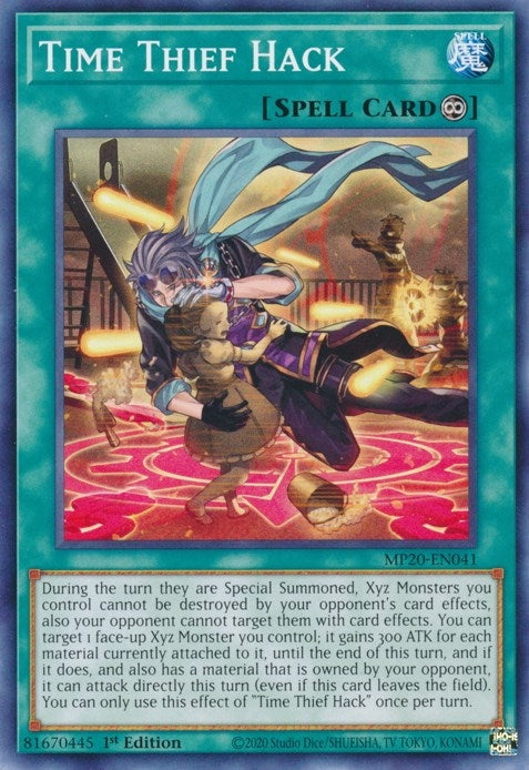 Image for Time Thief Hack (2020 Tin of Lost Memories) (MP20-EN041) - YuGiOh