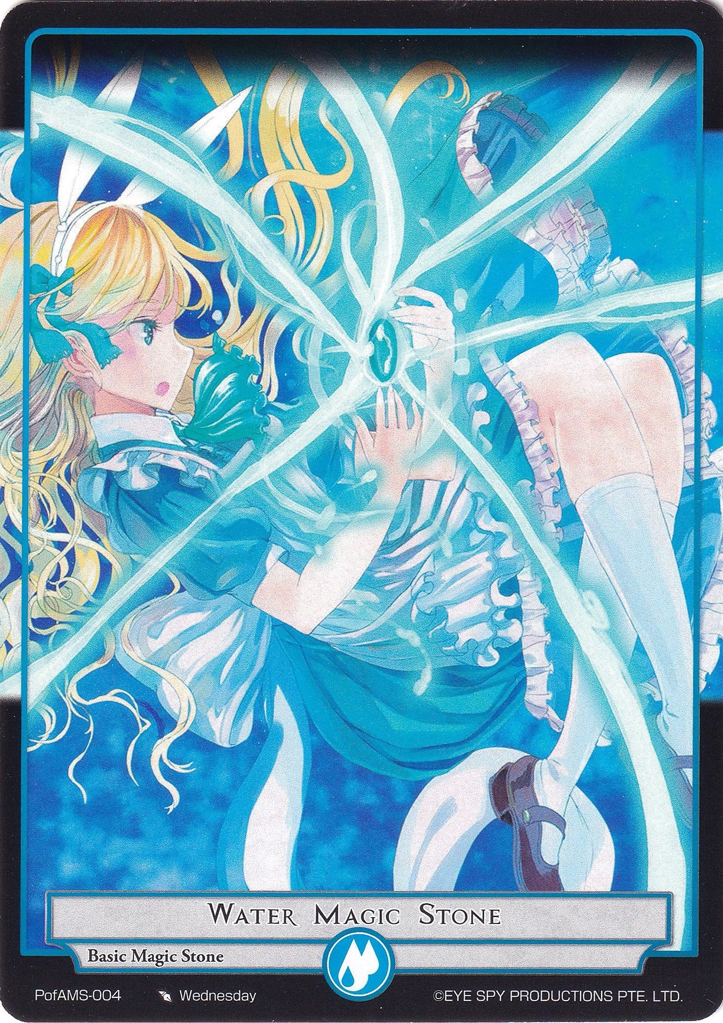 Image for Water Magic Stone (Alice Origin IV: Prologue of Attoractia) (PofAMS-004) - Force of Will