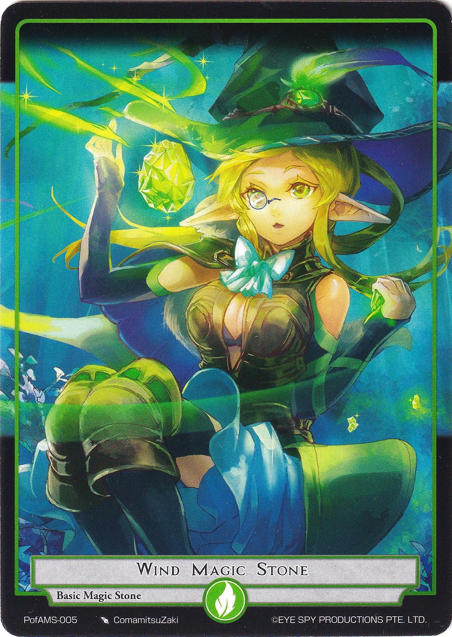 Image for Wind Magic Stone (Alice Origin IV: Prologue of Attoractia) (PofAMS-005) - Force of Will
