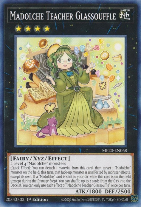 Image for Madolche Teacher Glassouffle (2020 Tin of Lost Memories) (MP20-EN068) - YuGiOh