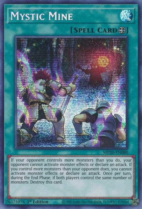Image for Mystic Mine (2020 Tin of Lost Memories) (MP20-EN080) - YuGiOh