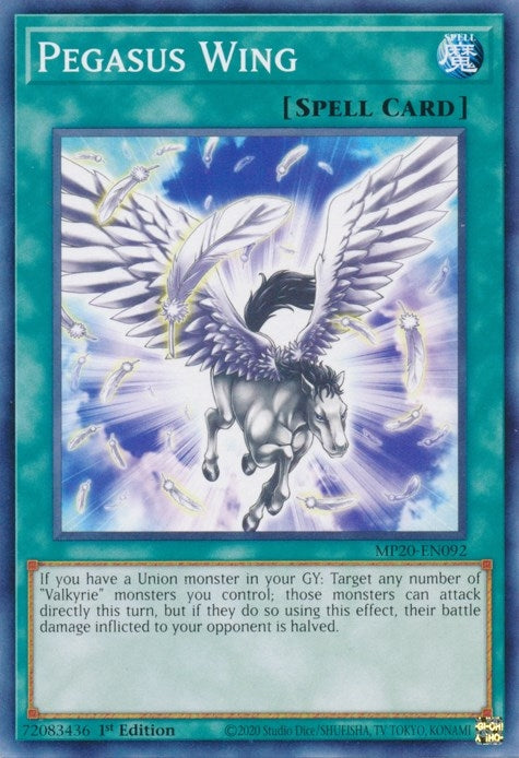 Image for Pegasus Wing (2020 Tin of Lost Memories) (MP20-EN092) - YuGiOh