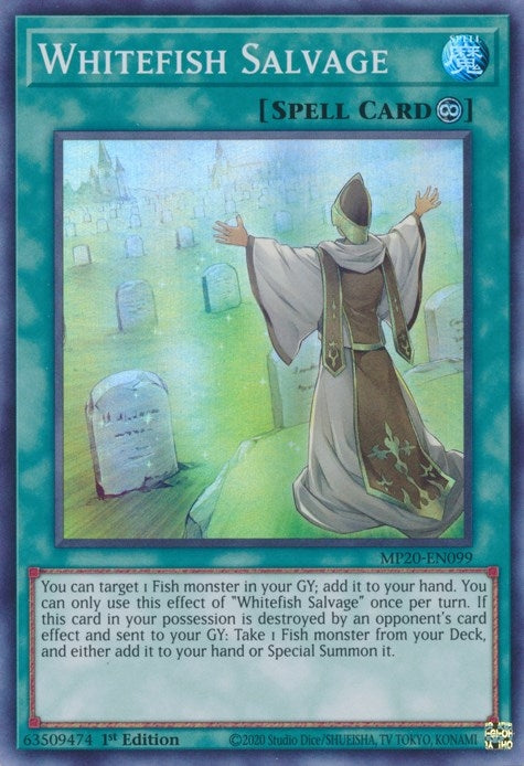 Image for Whitefish Salvage (2020 Tin of Lost Memories) (MP20-EN099) - YuGiOh