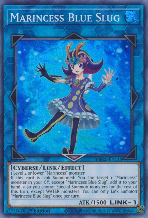 Image for Marincess Blue Slug (2020 Tin of Lost Memories) (MP20-EN118) - YuGiOh