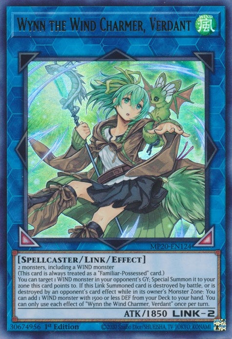 Image for Wynn the Wind Charmer, Verdant (2020 Tin of Lost Memories) (MP20-EN124) - YuGiOh