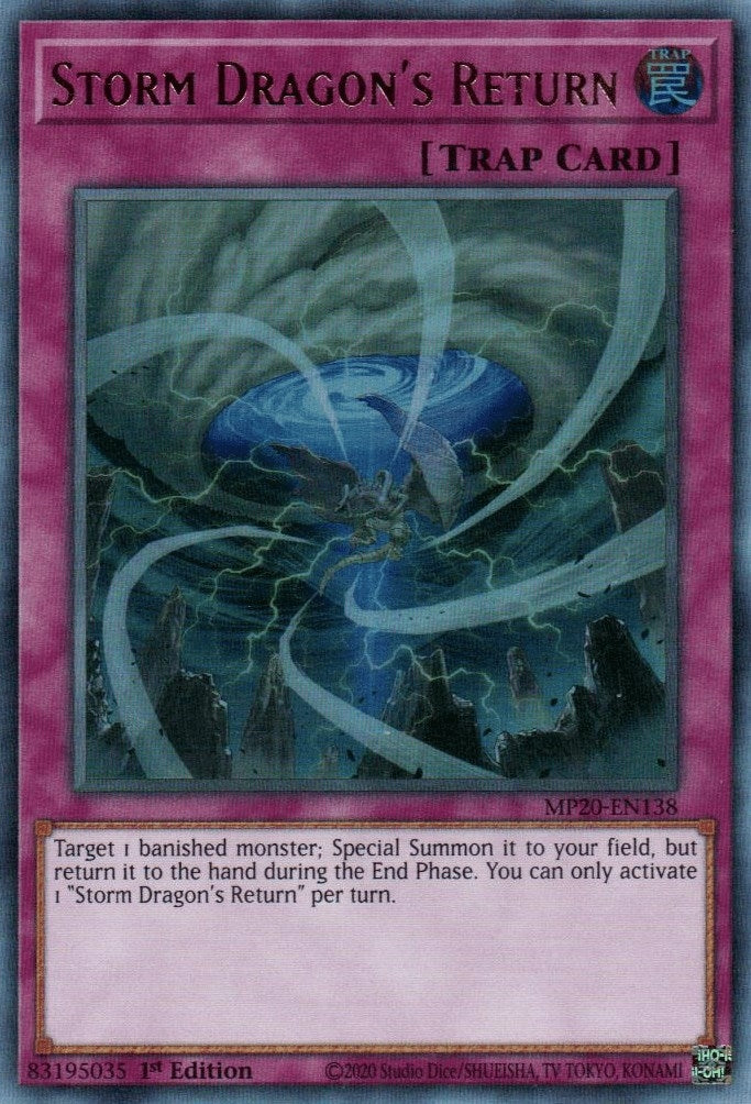 Image for Storm Dragon's Return (2020 Tin of Lost Memories) (MP20-EN138) - YuGiOh