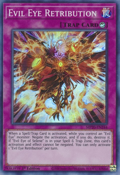 Image for Evil Eye Retribution (2020 Tin of Lost Memories) (MP20-EN244) - YuGiOh