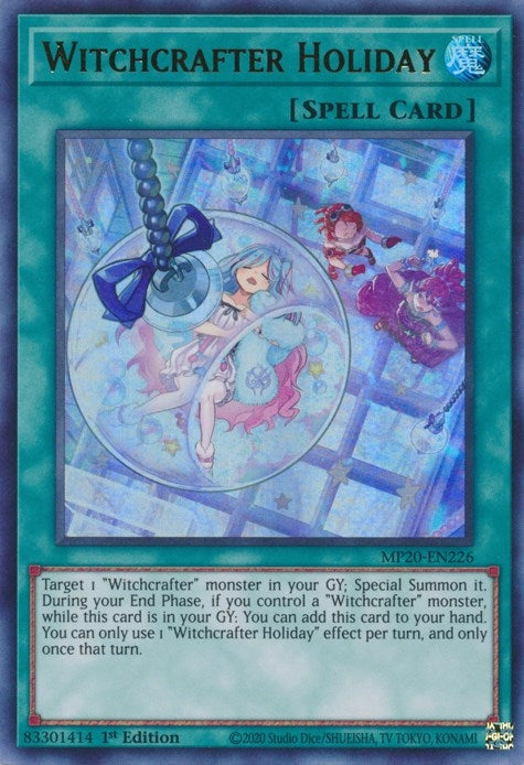 Image for Witchcrafter Holiday (2020 Tin of Lost Memories) (MP20-EN226) - YuGiOh