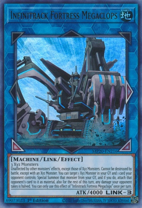 Image for Infinitrack Fortress Megaclops (2020 Tin of Lost Memories) (MP20-EN216) - YuGiOh