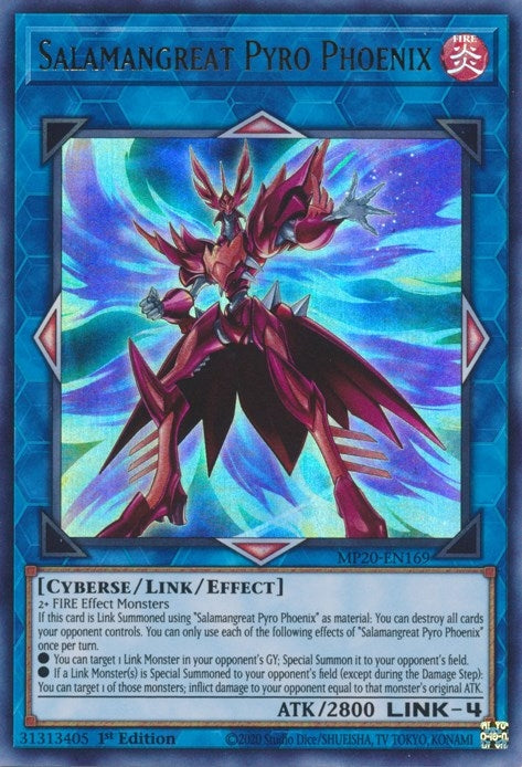 Image for Salamangreat Pyro Phoenix (2020 Tin of Lost Memories) (MP20-EN169) - YuGiOh