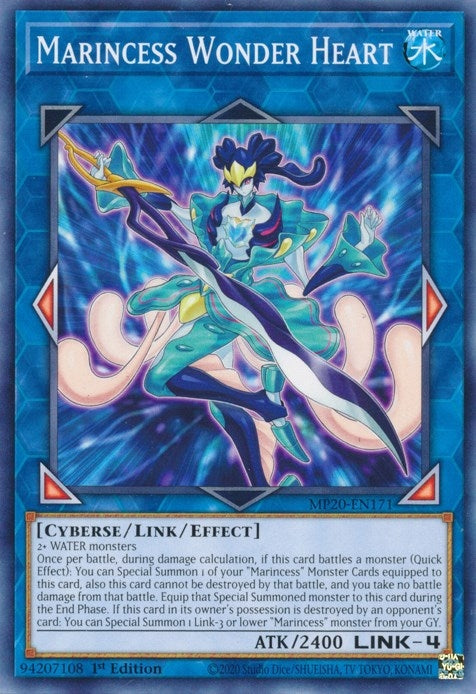 Image for Marincess Wonder Heart (2020 Tin of Lost Memories) (MP20-EN171) - YuGiOh