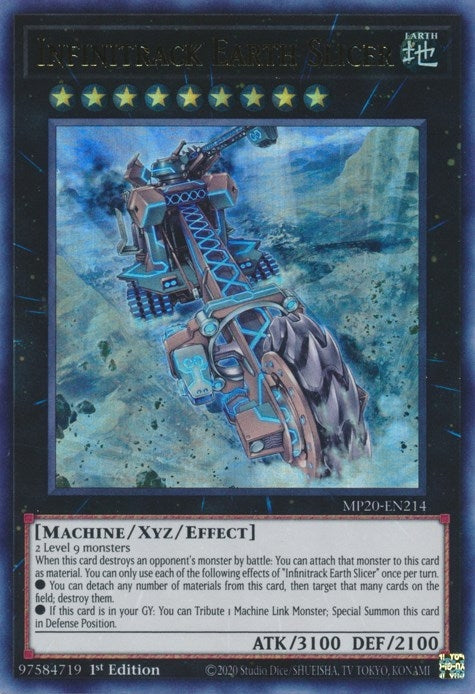 Image for Infinitrack Earth Slicer (2020 Tin of Lost Memories) (MP20-EN214) - YuGiOh