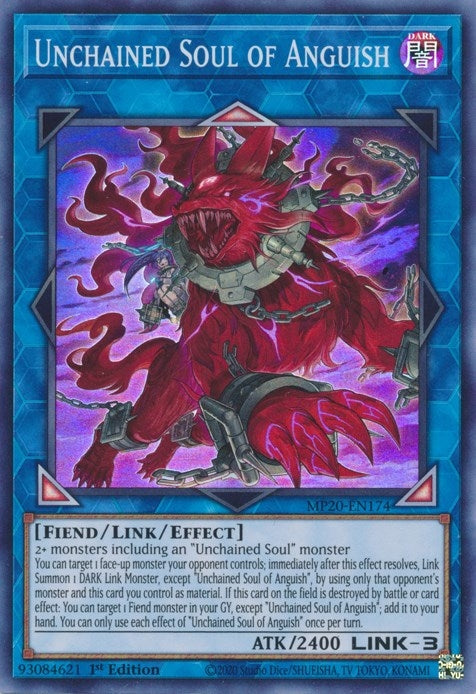 Image for Unchained Soul of Anguish (2020 Tin of Lost Memories) (MP20-EN174) - YuGiOh