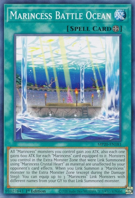 Image for Marincess Battle Ocean (2020 Tin of Lost Memories) (MP20-EN181) - YuGiOh