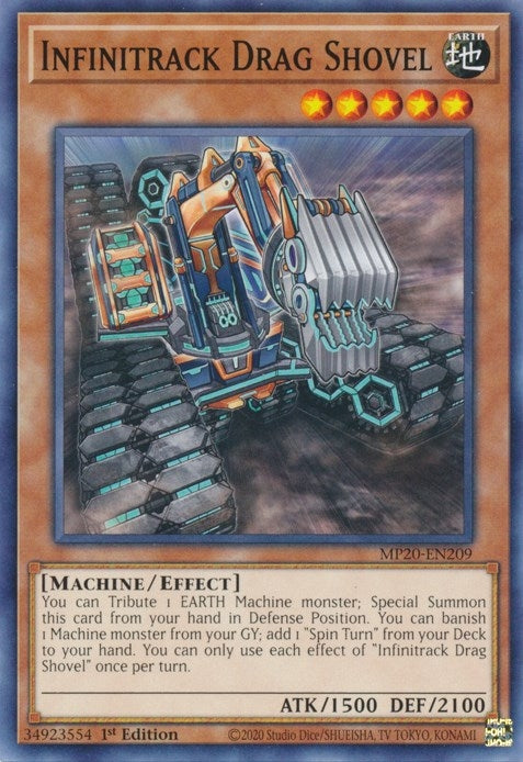 Image for Infinitrack Drag Shovel (2020 Tin of Lost Memories) (MP20-EN209) - YuGiOh