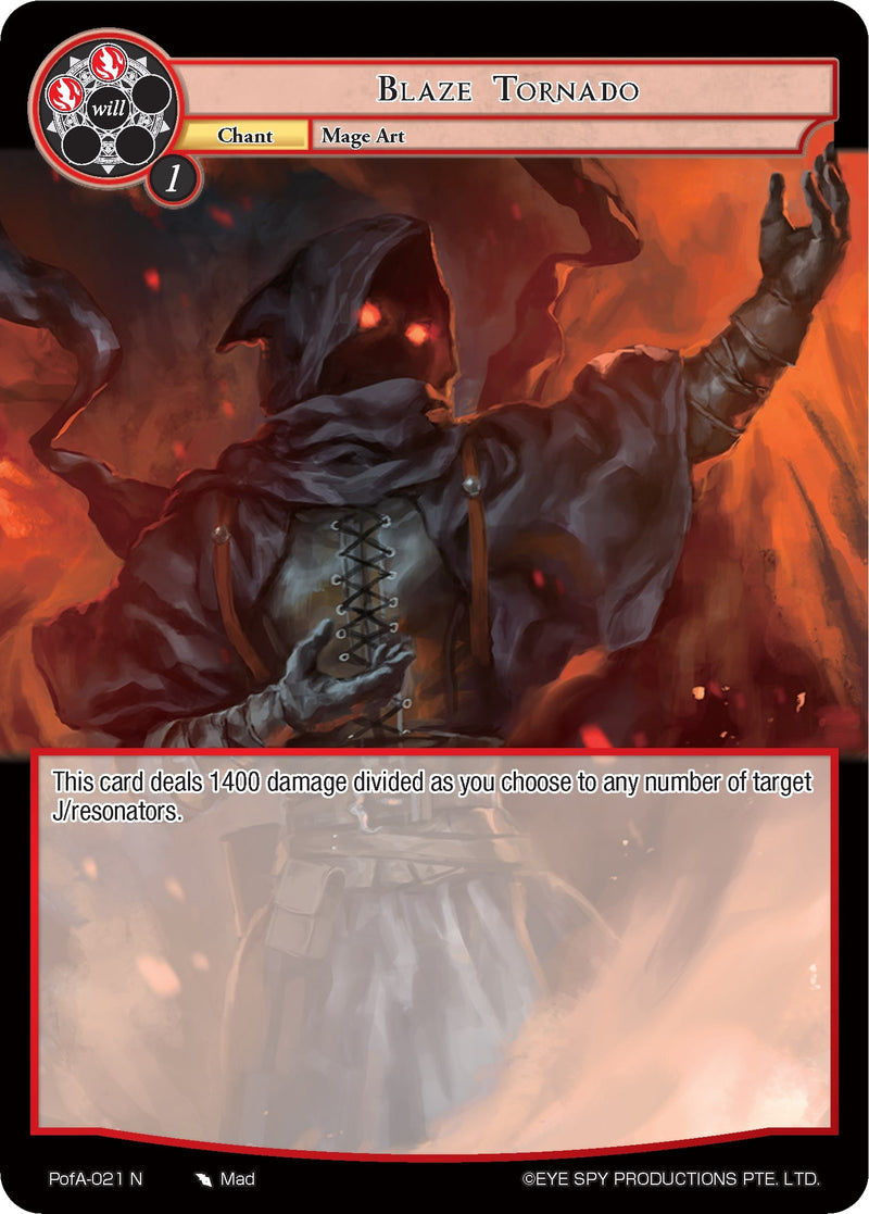 Image for Blaze Tornado (Alice Origin IV: Prologue of Attoractia) (PofA-021) - Force of Will