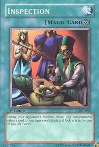 Image for Inspection (Pharaoh's Servant) (PSV-038) - YuGiOh