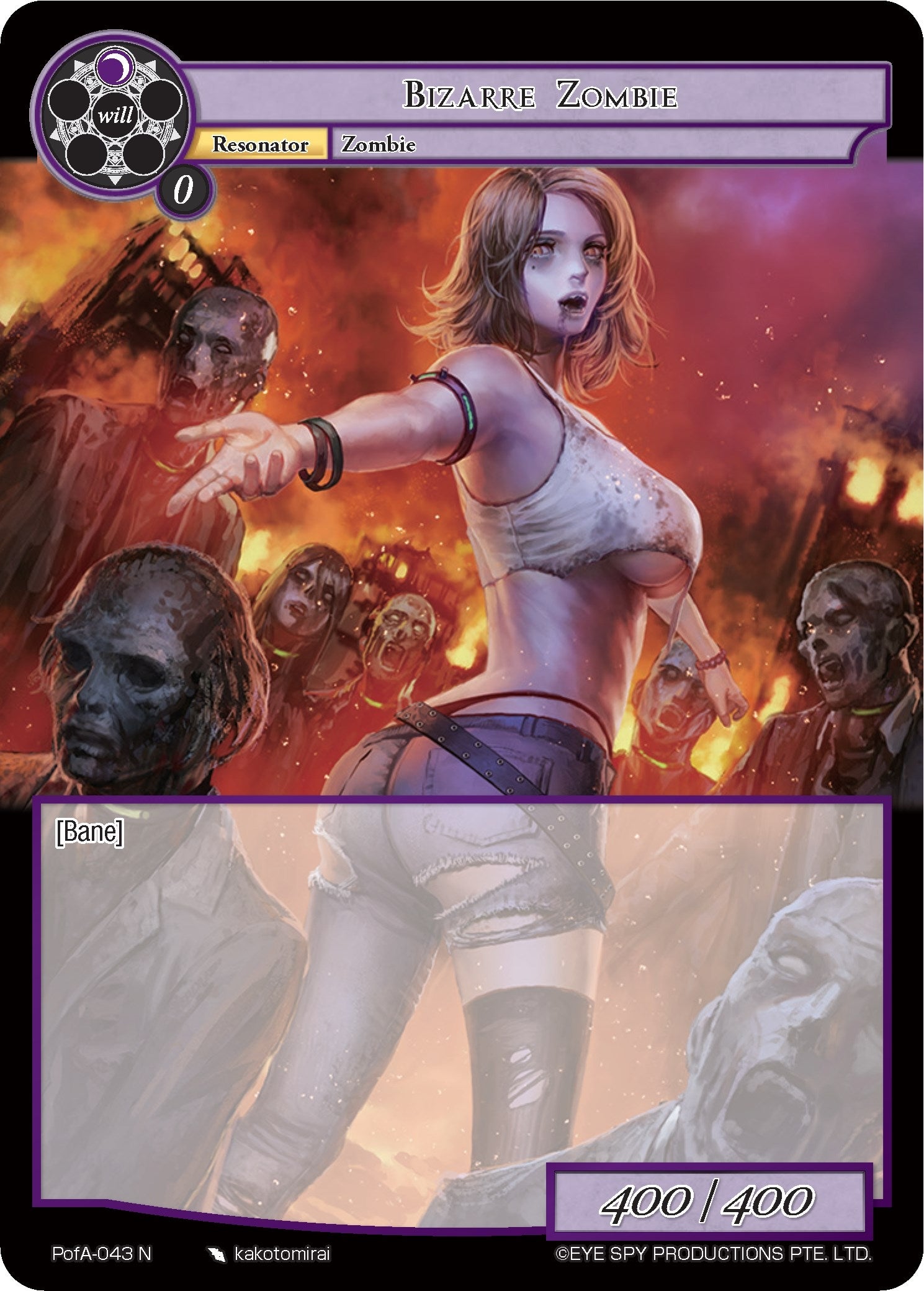 Image for Bizarre Zombie (Alice Origin IV: Prologue of Attoractia) (PofA-043) - Force of Will