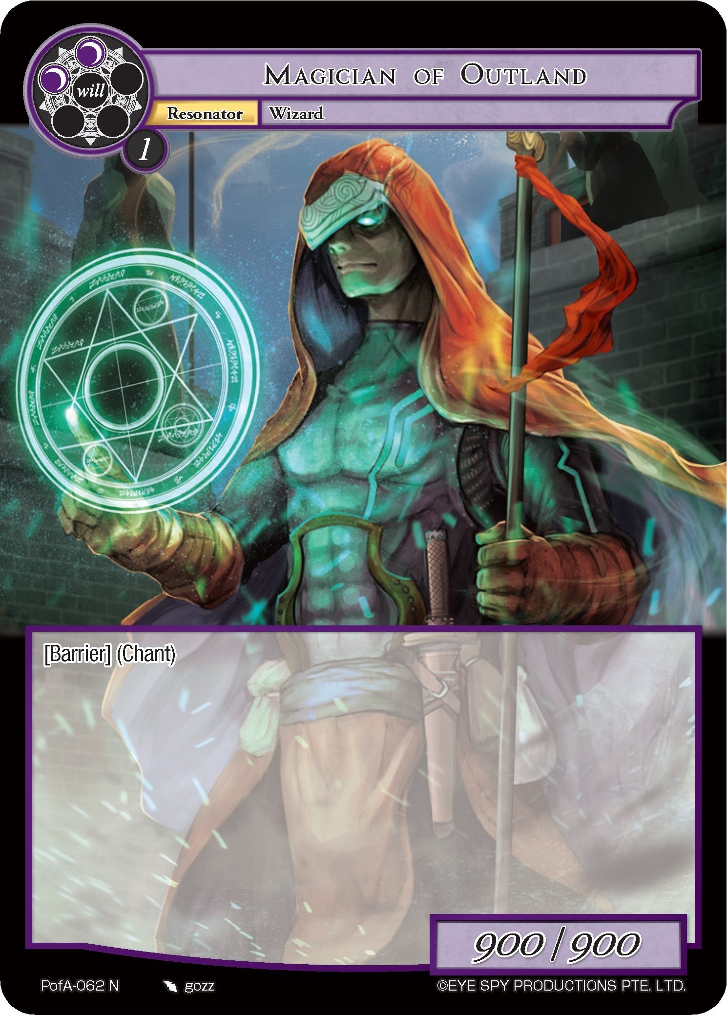 Image for Magician of Outland (Alice Origin IV: Prologue of Attoractia) (PofA-062) - Force of Will