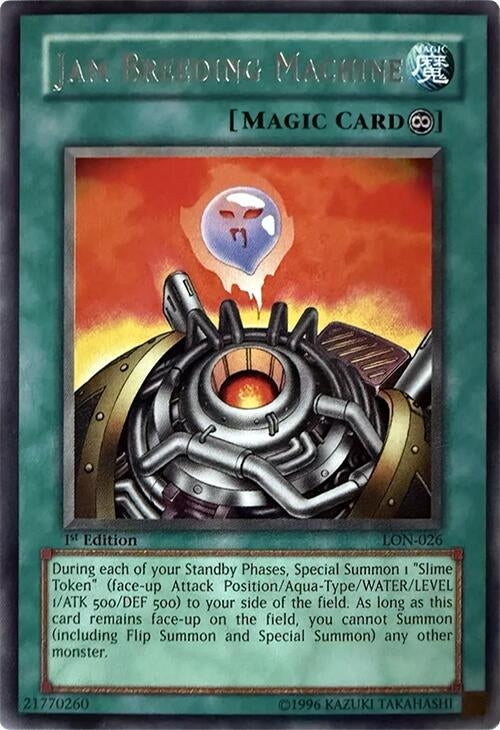 Image for Jam Breeding Machine (Labyrinth of Nightmare) (LON-026) - YuGiOh