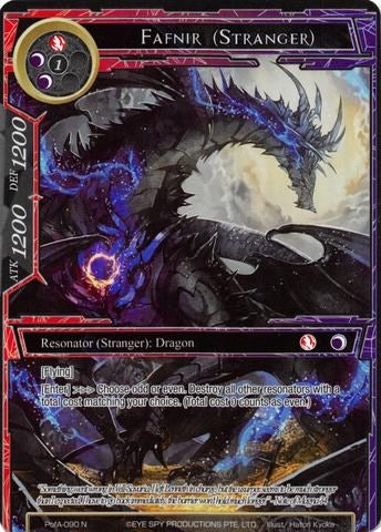 Image for Fafnir (Stranger) (Full Art) (Alice Origin IV: Prologue of Attoractia) (PofA-090) - Force of Will