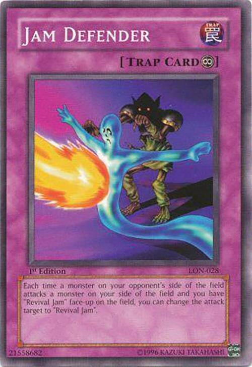 Image for Jam Defender (Labyrinth of Nightmare) (LON-028) - YuGiOh