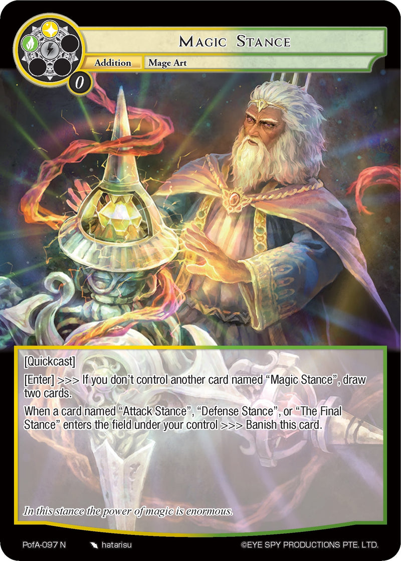 Image for Magic Stance (Alice Origin IV: Prologue of Attoractia) (PofA-097) - Force of Will