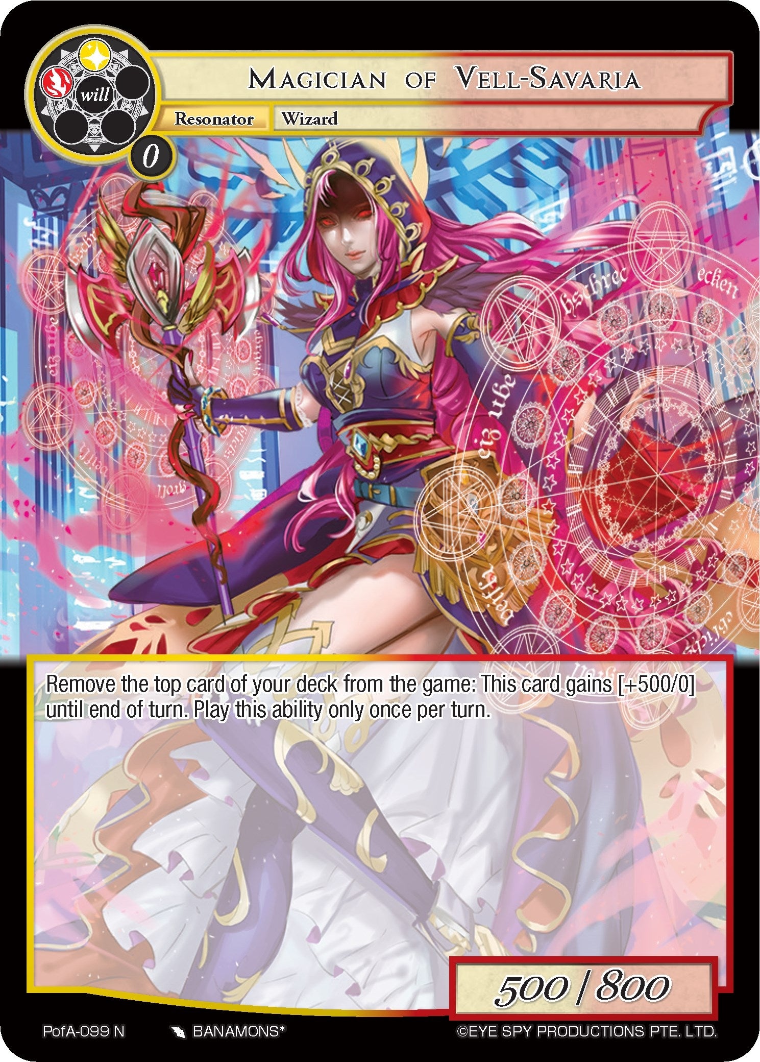Image for Magician of Vell-Savaria (Alice Origin IV: Prologue of Attoractia) (PofA-099) - Force of Will