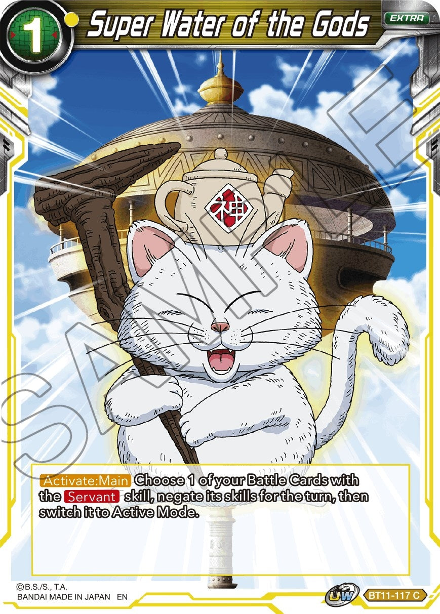 Image for Super Water of the Gods (Vermilion Bloodline) (BT11-117) - Dragon Ball Super: Masters
