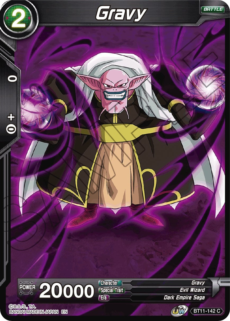 Image for Gravy (Vermilion Bloodline) (BT11-142) - Dragon Ball Super: Masters