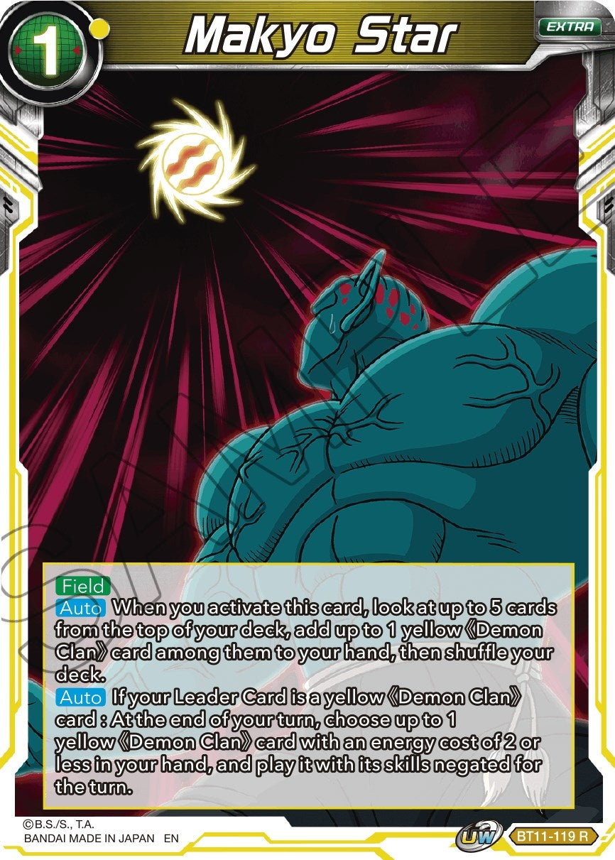Image for Makyo Star (Vermilion Bloodline) (BT11-119) - Dragon Ball Super: Masters