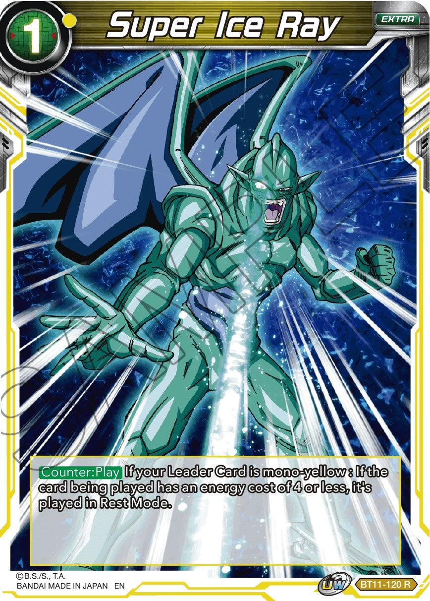 Image for Super Ice Ray (Vermilion Bloodline) (BT11-120) - Dragon Ball Super: Masters