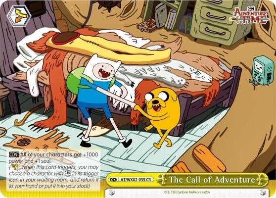 Image for The Call of Adventure (Adventure Time) (AT/WX02-035 CR) - Weiss Schwarz