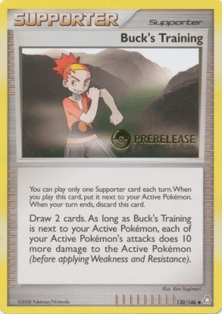 Image for Buck's Training - 130/146 (Prerelease) (Miscellaneous Cards & Products) (130) - Pokemon
