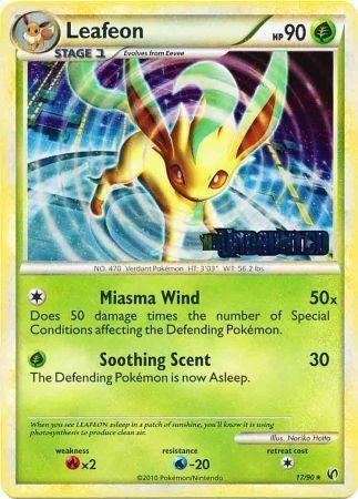 Image for Leafeon - 17/90 (Prerelease) (HGSS Promos) (17/90) - Pokemon