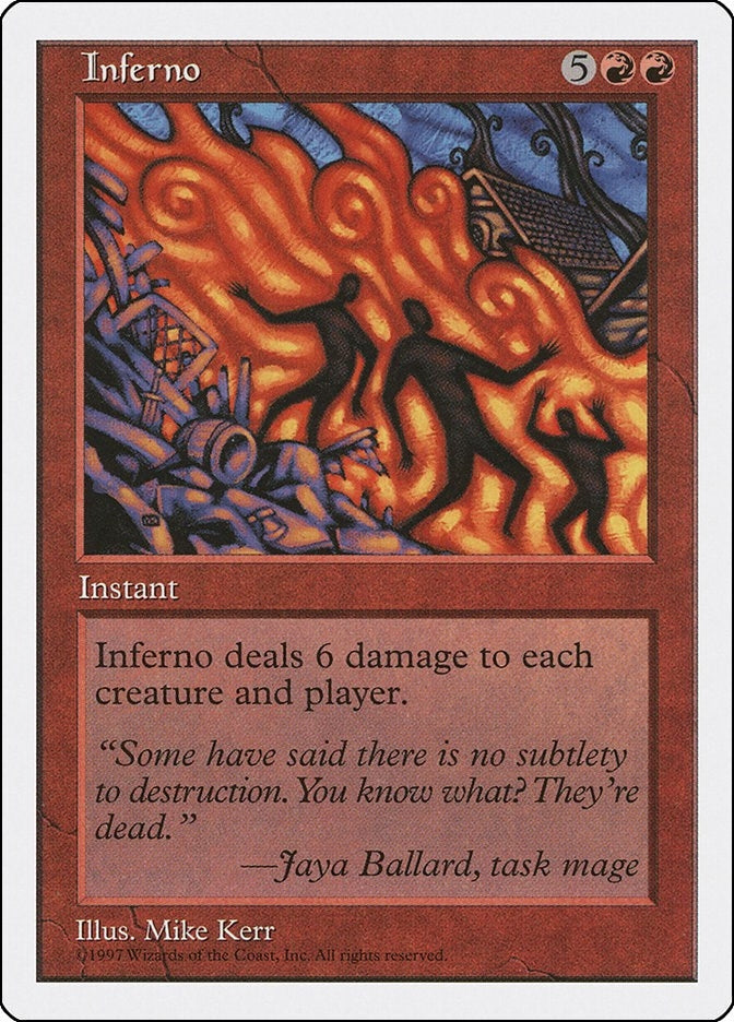 Image for Inferno (Fifth Edition) - Magic: The Gathering