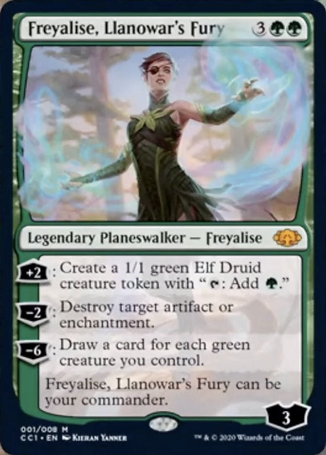 Image for Freyalise, Llanowar's Fury (Commander Collection: Green) (1) - Magic: The Gathering
