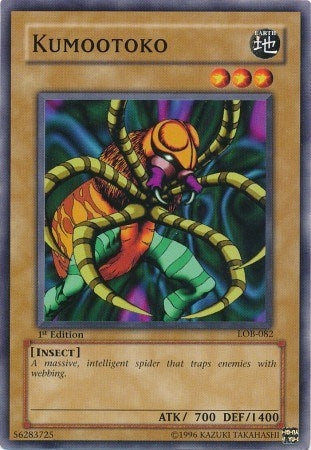 Image for Kumootoko (The Legend of Blue Eyes White Dragon) (LOB-082) - YuGiOh