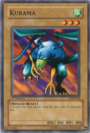 Image for Kurama (The Legend of Blue Eyes White Dragon) (LOB-039) - YuGiOh