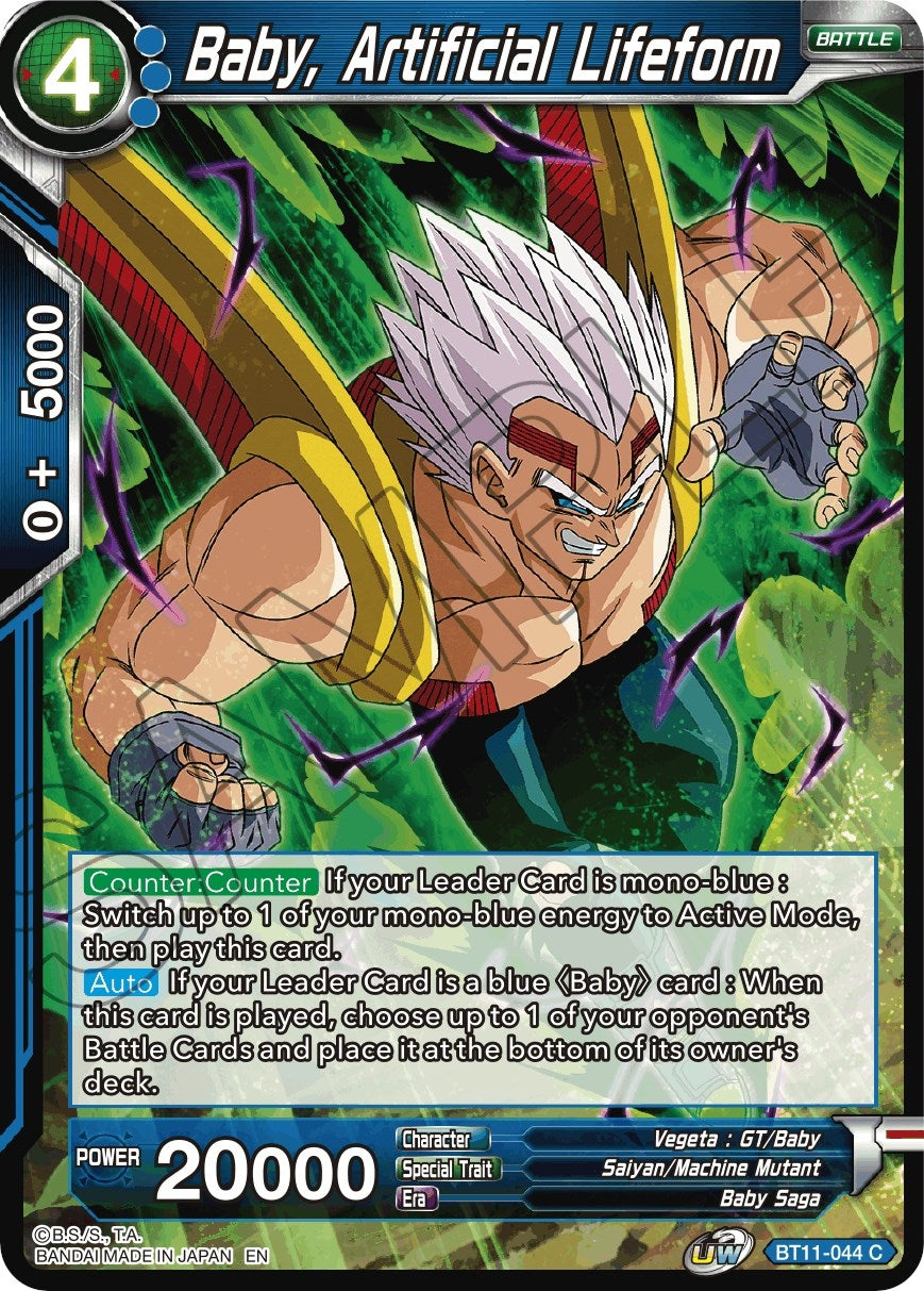 Image for Baby, Artificial Lifeform (Vermilion Bloodline) (BT11-044) - Dragon Ball Super: Masters