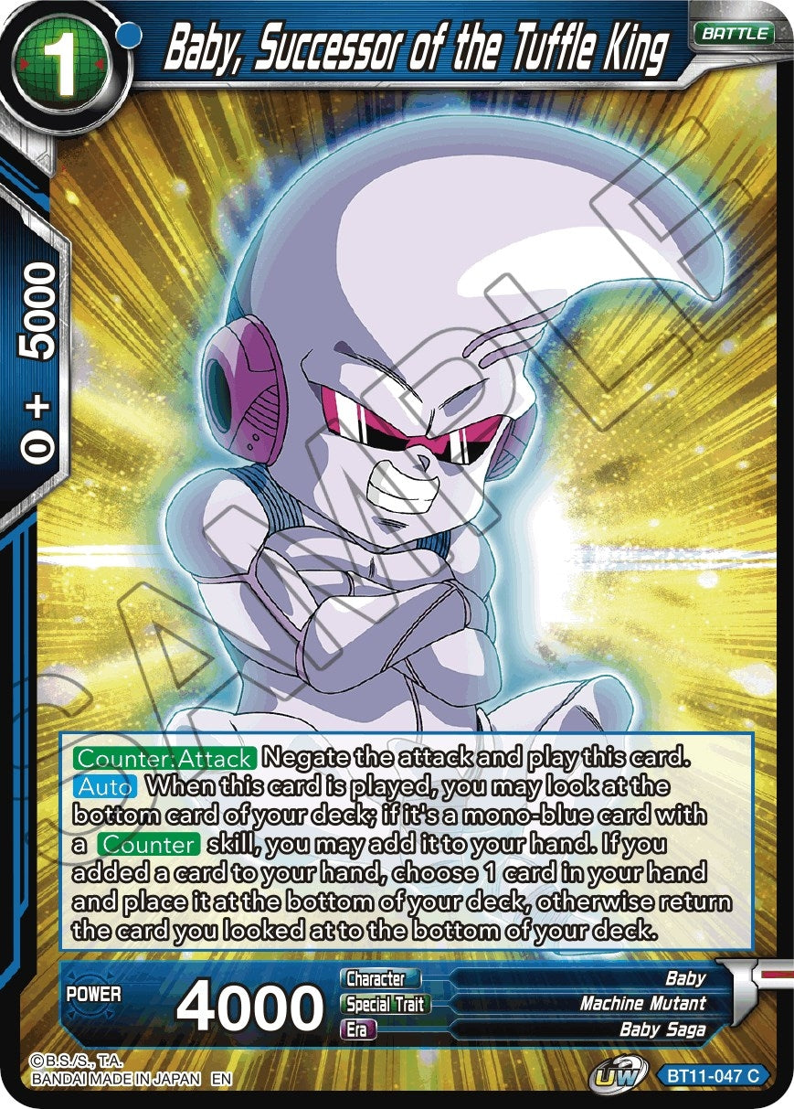 Image for Baby, Successor of the Tuffle King (Vermilion Bloodline) (BT11-047) - Dragon Ball Super: Masters