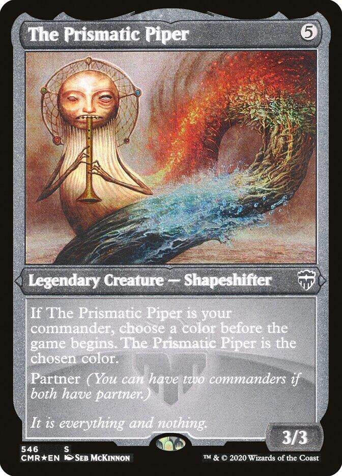 Image for The Prismatic Piper (Foil Etched) (Commander Legends) (546) - Magic: The Gathering