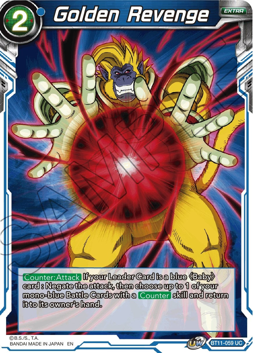 Image for Golden Revenge (Vermilion Bloodline) (BT11-059) - Dragon Ball Super: Masters